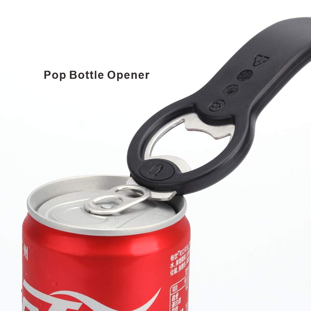 KITCHENDAO 3 in 1 Magnetic Beer Bottle Opener for Refrigerator & 2 in 1 Magnetic Beer Bottle Opener