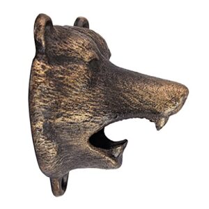 Design Toscano Grizzly Bear of the Woods Cast Iron Bottle Opener