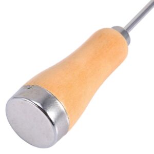 YHCWJZP Ice Pick, Stainless Steel Ice Pick Punch Crusher Icing Breaker Wooden Handle Kitchen Tools Kitchen Supplies
