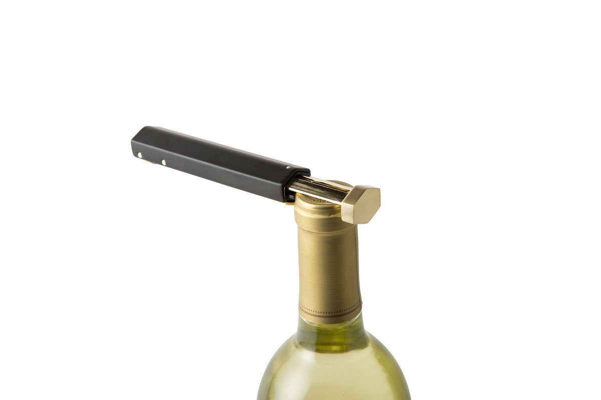 RBT Waiter's Corkscrew Wine Opener (Brass/Black)