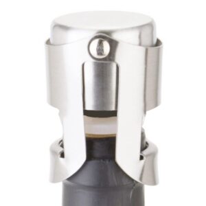 Muka 10 PCS Custom Stopper, Personalized Bottle Stopper Stainless Steel Laser Engraved