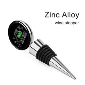 My Dad Rocks Wine Bottle Stopper Zinc Alloy Beverage Bottle Stoppers for Gifts Bar Holiday Party Wedding