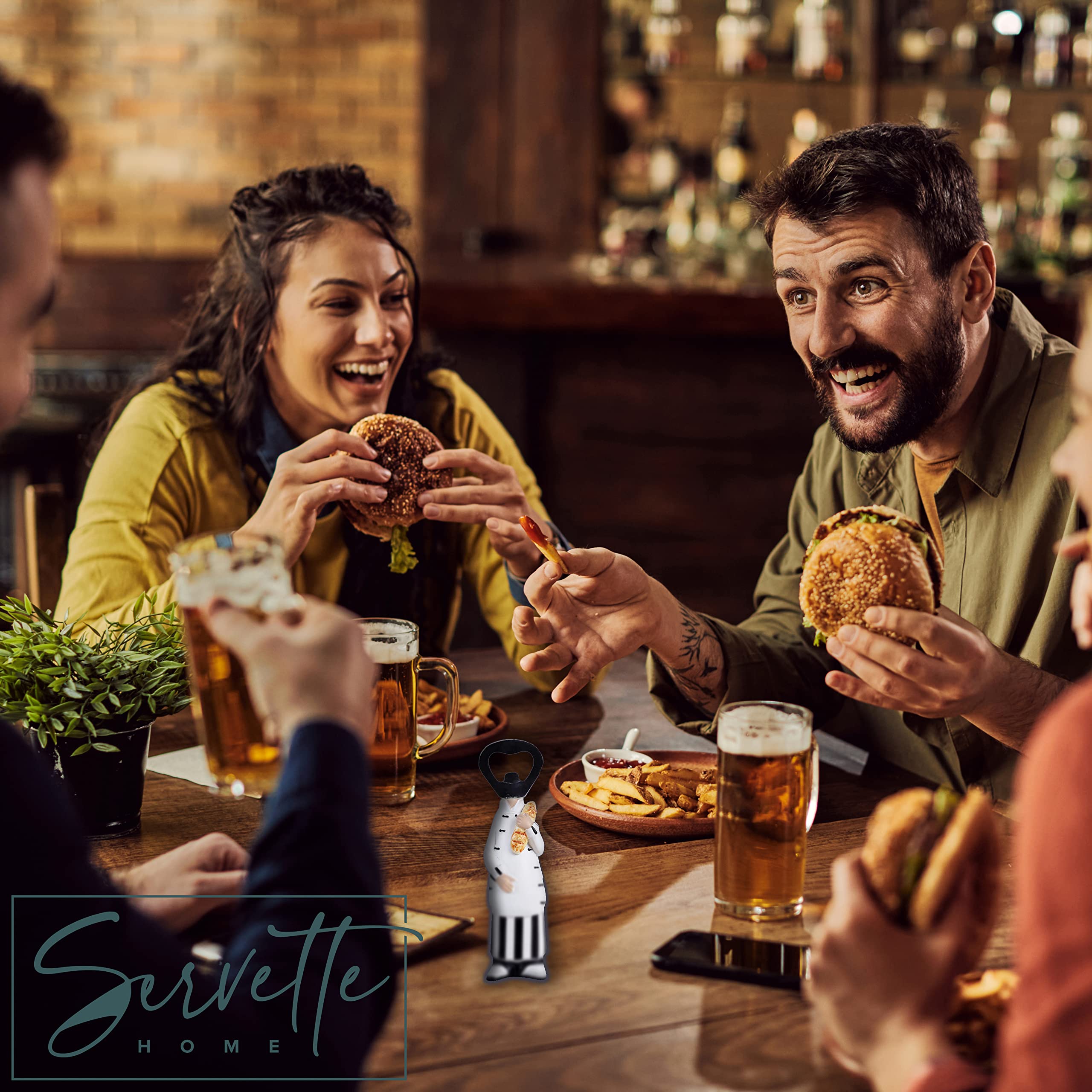 Chef Beer Bottle Opener - Baker