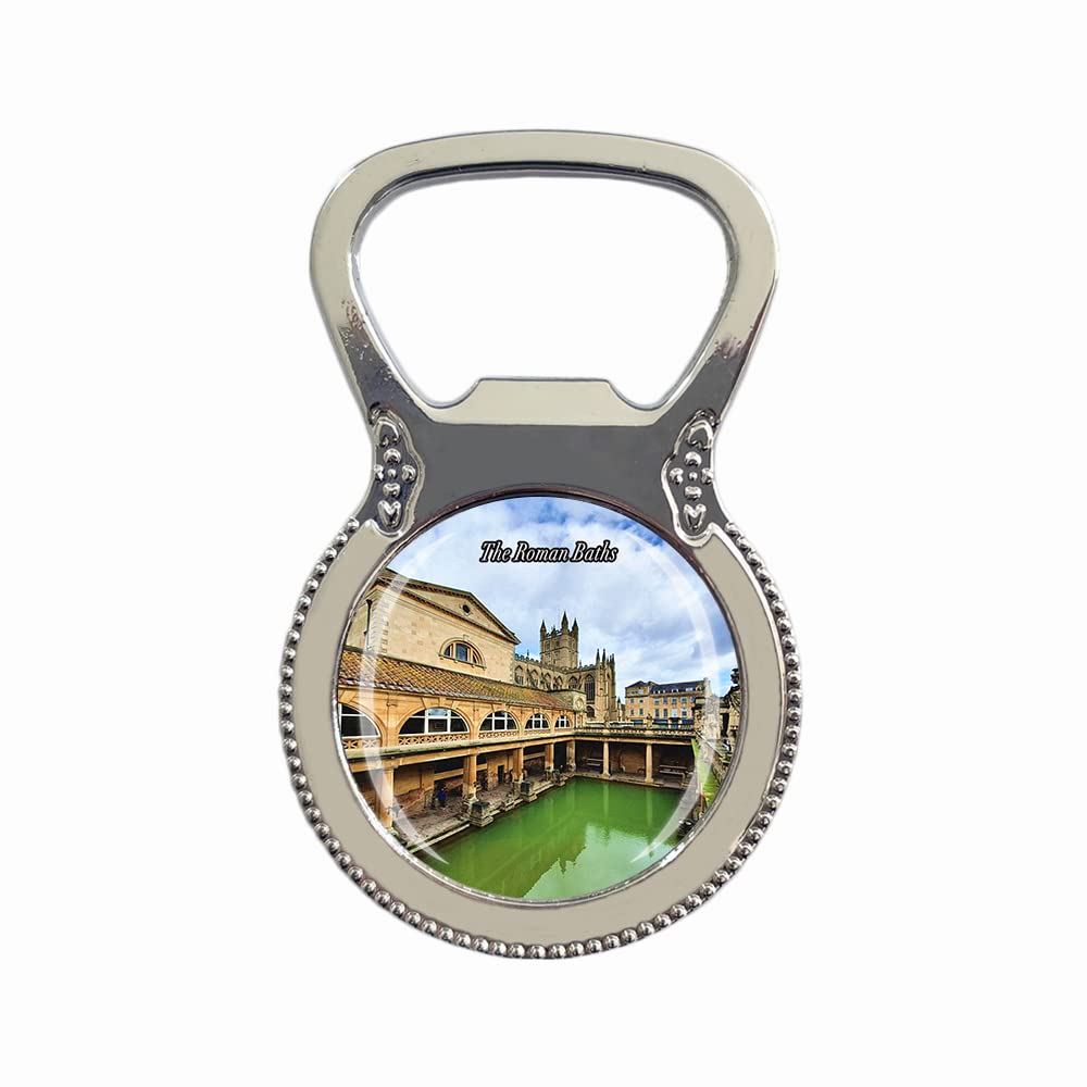 Bath England Fridge Magnet Bottle Opener Tourist Souvenir Gift Collection Refrigerator Magnetic Sticker