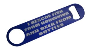 funny fishing bottle opener heavy duty gift for men dad father husband rescue fish