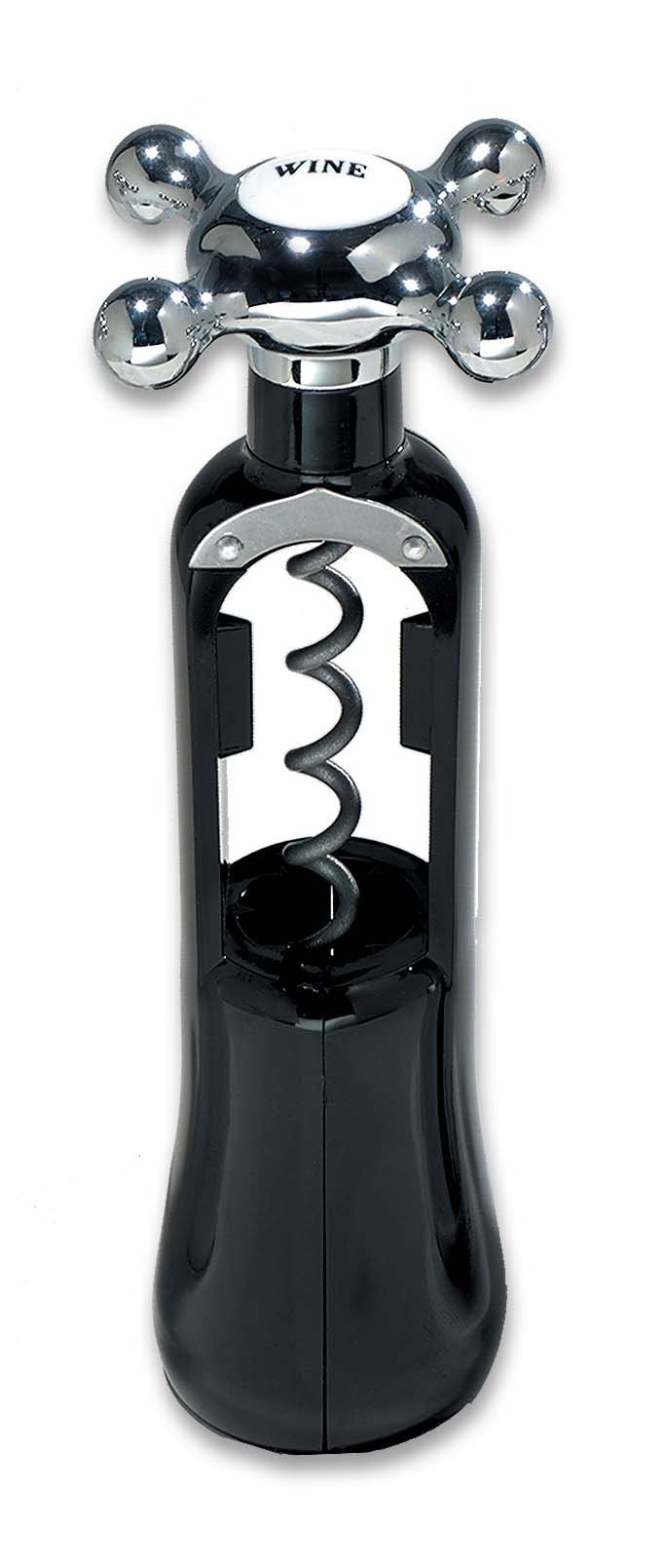 Metrokane Faucet Corkscrew (Black)