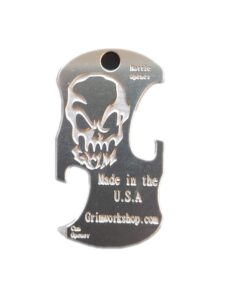 bottle & can opener dog tag