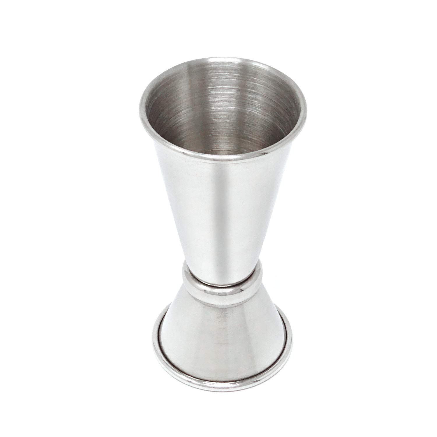 Honbay 1PCS Stainless Steel Double Cocktail Jigger Small Measuring Cup for Wine Drink Bar Home Party Bartender (20ml and 40ml)