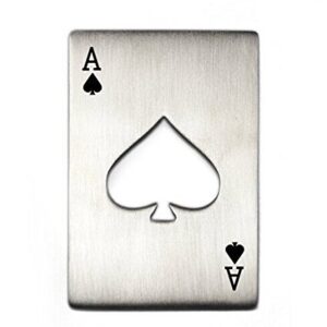 Credit Card Size Casino Poker Shaped Bottle Opener (1)