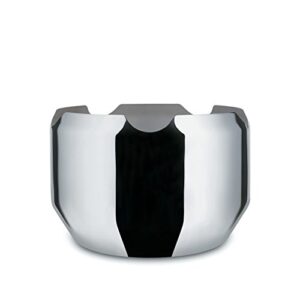 alessi | noè - design ice tub in 18/10 stainless steel, mirror polished,silver