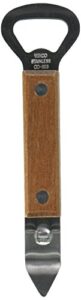 winco can tapper/bottle opener with wooden handle medium