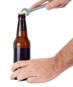 southern homewares wrench beer and soda bottle opener - makes the perfect man dad fathers day gag novelty white elephant gift