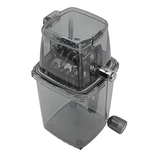 PENO Ice Crusher Commercial Small Manual ice Crusher for Snow Cone Grey