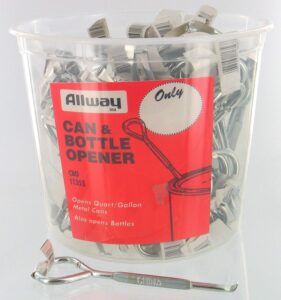 allway tools cbo100 can & bottle opener 100 count