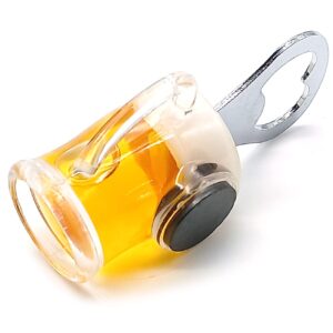 Beer Mug Shape Bottle Opener Practical Stainless Steel Wine Opener Kitchen Accessories (Beer Mug Shape)