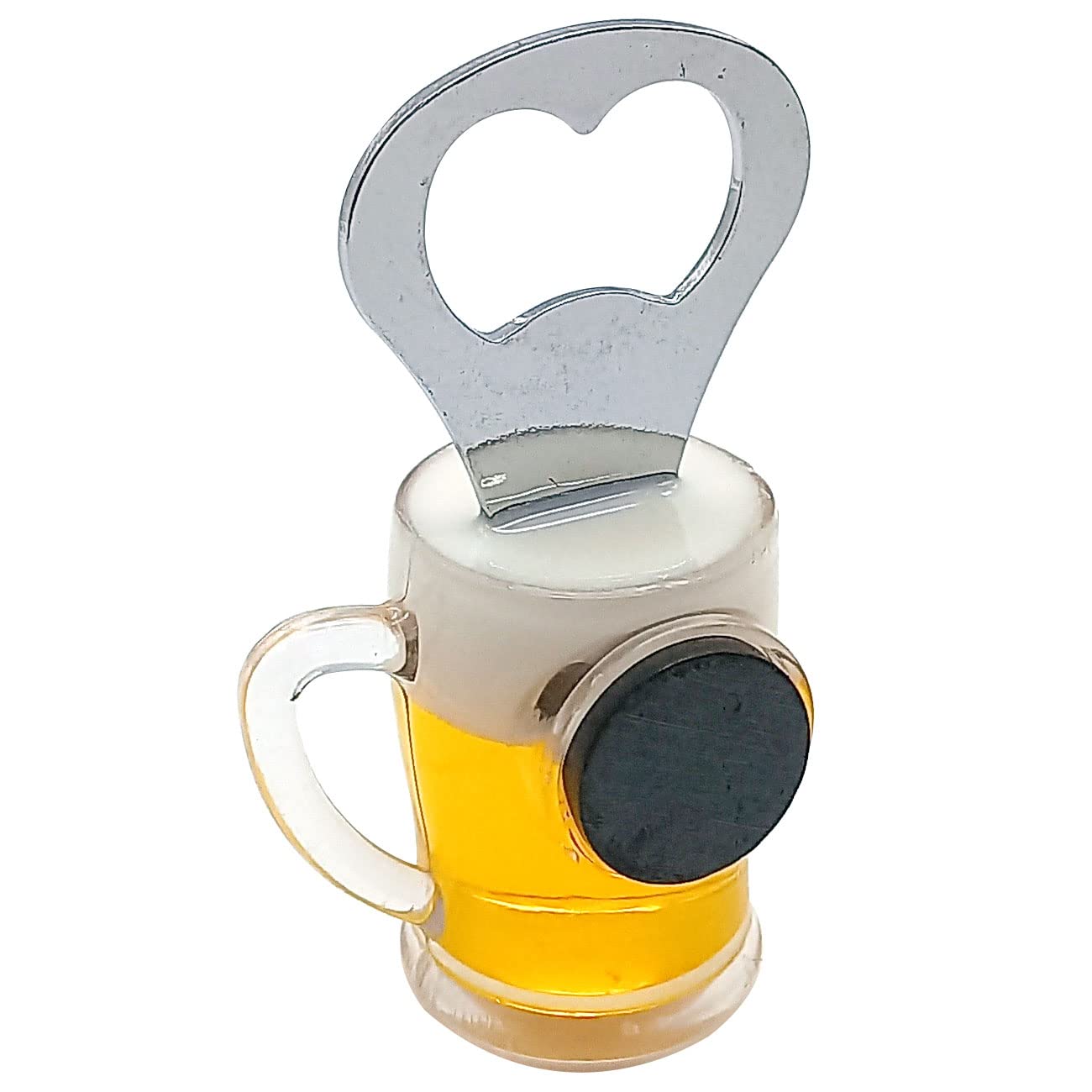 Beer Mug Shape Bottle Opener Practical Stainless Steel Wine Opener Kitchen Accessories (Beer Mug Shape)