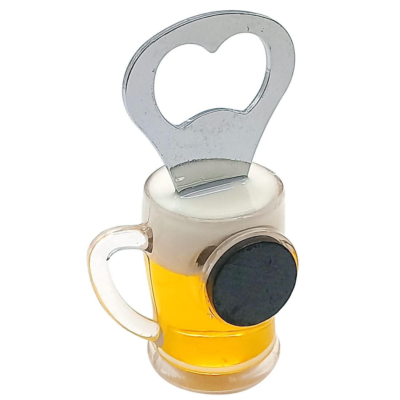 Beer Mug Shape Bottle Opener Practical Stainless Steel Wine Opener Kitchen Accessories (Beer Mug Shape)