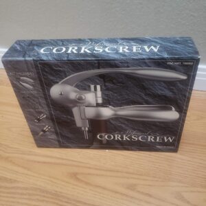 Professional Corkscrew Kit,silver zinc alloy