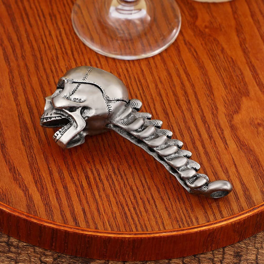 Gadpiparty Beer Bottle Opener Halloween Skull Head Bottle Opener Skeleton Bottle Opener Keychain Beverage Bottle Opener for Decor