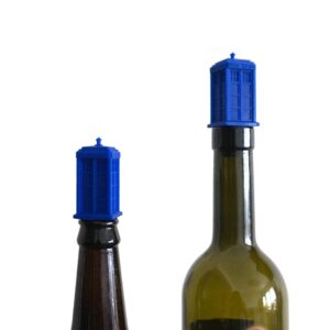 Police Public Call Box Wine and Beverage Bottle Stopper
