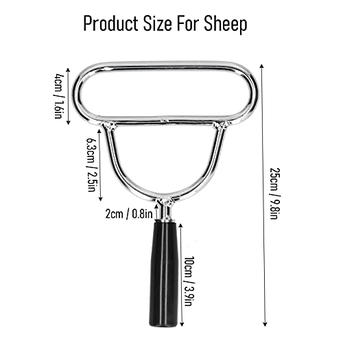 Duokon Veterinary Mouth Opener,Cattle Cow Sheep Pig Animals Mouth Opener Animals Mouth Gag for Animal Husbandry Breeding Industry(S)