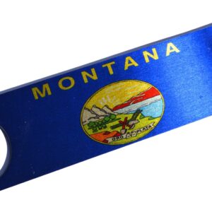 Montana State Flag Speed Professional Bottle Opener Heavy Duty Gift MT