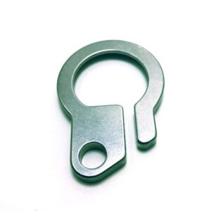 Durable Brass Bottle Opener Key Chains Keyring Belt Clip, EDC Kits Hanging Ring