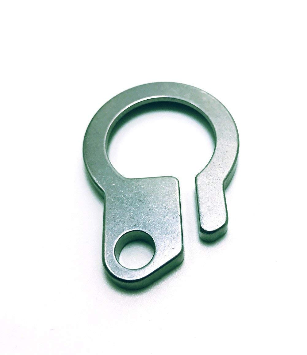 Durable Brass Bottle Opener Key Chains Keyring Belt Clip, EDC Kits Hanging Ring