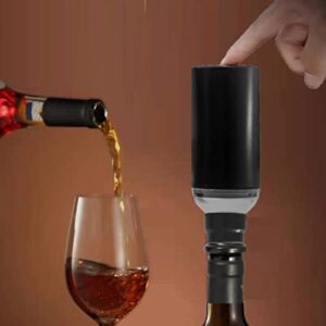 YeeBeny Electric Wine Vacuum Pump, Automatic Wine Keeper Vacuum Wine Saver Pump, with Food-Grade Silicone, Reusable Air Remover Keeps Wine Fresh, Great as a Gift for Wine Lovers(No Bottle Stoppers)