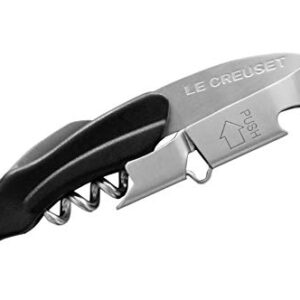 Le Creuset Waiter's Friend Corkscrew, Black