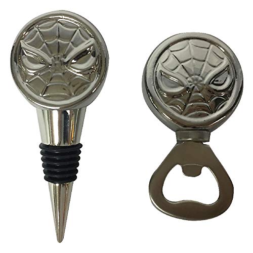 Marvel Spiderman Wine Stopper and Bottle Opener