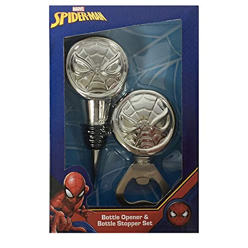 Marvel Spiderman Wine Stopper and Bottle Opener