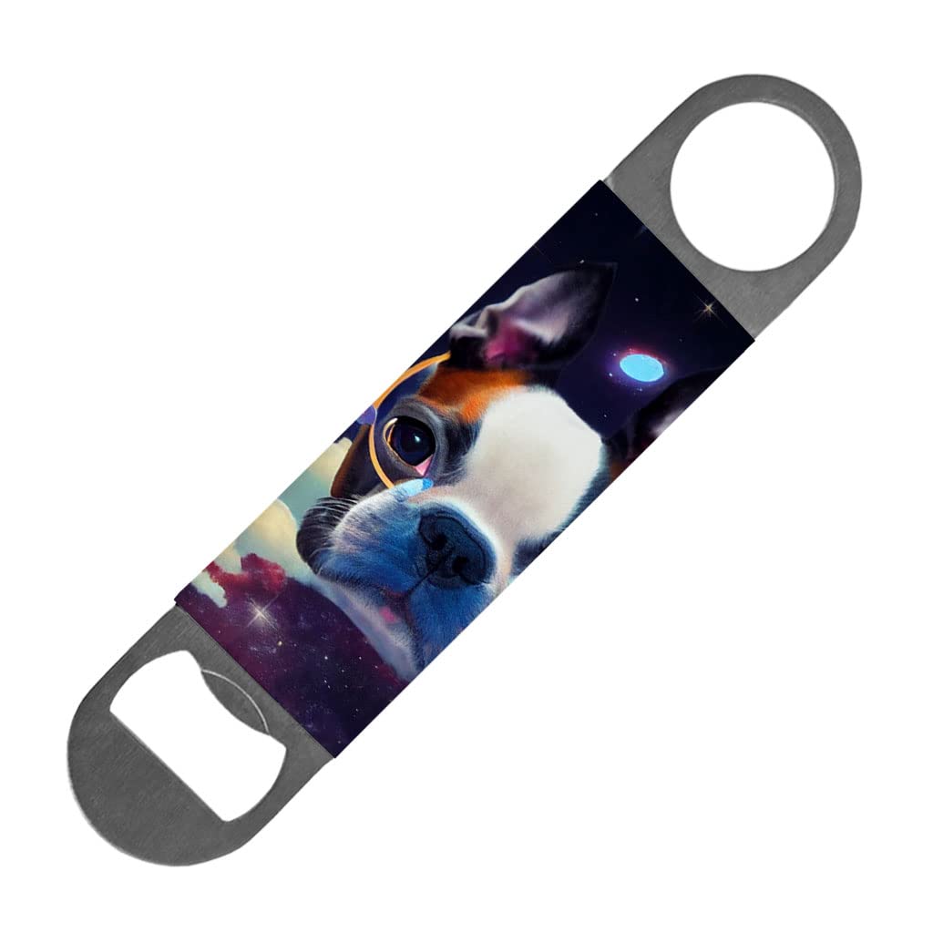 Boston Terrier Vintage Art Bottle Opener - Themed Beer Opener - Unique Bottle Opener