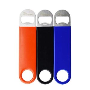 Gacube 3 Pack Bartender Bottle Openers,Stainless Steel Heavy Duty Beer Bottle Openers