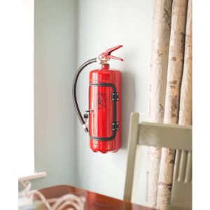 DFGH Fire Extinguisher Mini Bar-Novelty Bar Reclaimer Cave Weird Gift for Firefighters Who Love Whiskey Handmade metal firefighter Novelty camping picnic tool