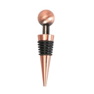 doitool stainless steel wine bottle stopper silicone metal champagne stopper reusable wine preserver for home wedding bronze