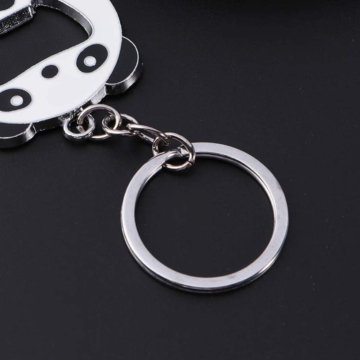 Toyvian Panda Bottle Opener Keychains Cute Chinese Panda Beer Wine Beer Soda Bottle Opener Lid Lifters