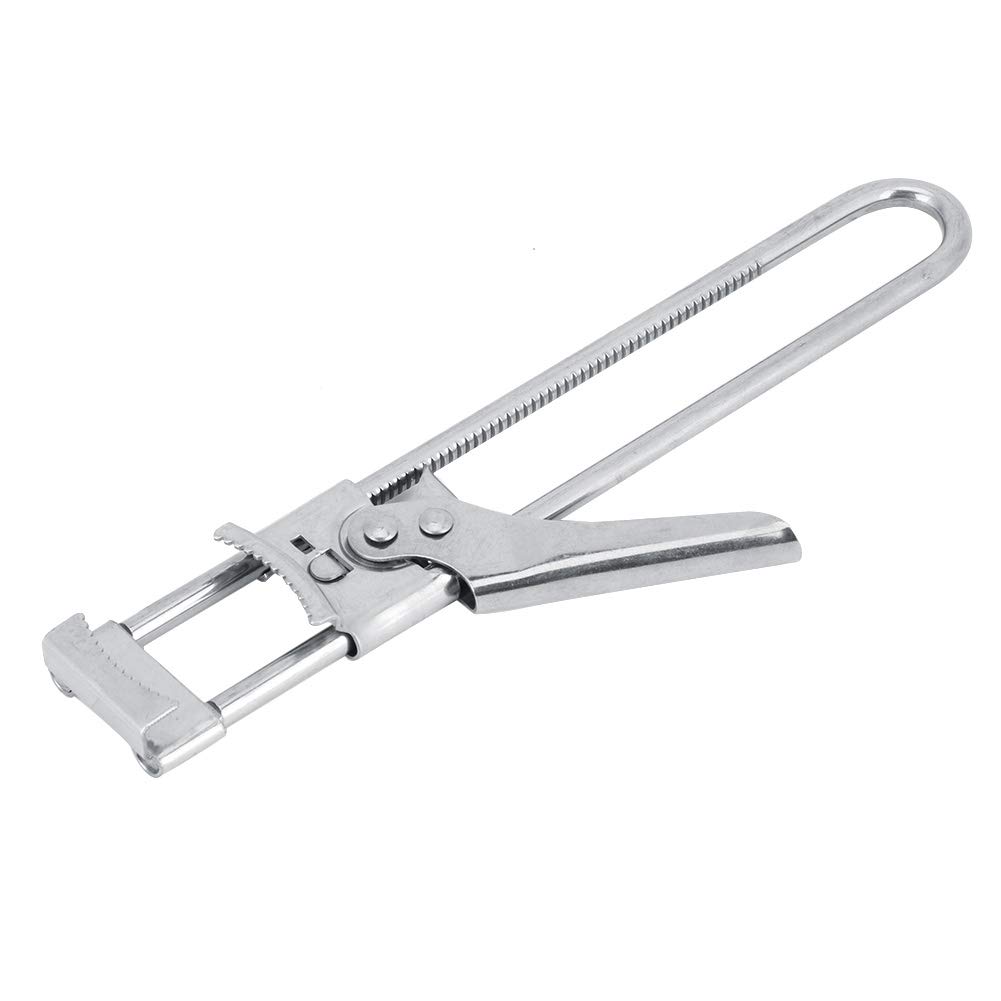 Bottle Opener, Manual Adjustable Stainless Steel Can Opener Bottle Jar Lid Gripper Kitchen Tool