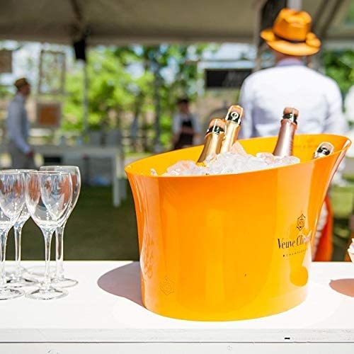 Veuve Clicquot Yellow Champagne Ice Bucket for 0.75 l Standard and 1.5 l Magnum Bottles