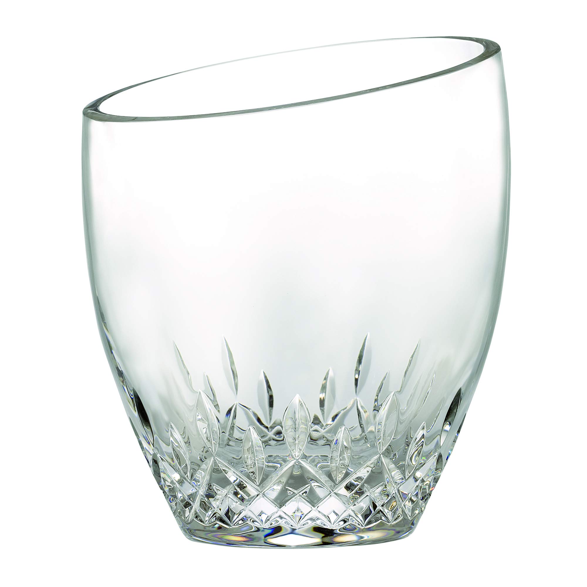 Waterford Lismore Essence Angled Top Ice Bucket with Tongs