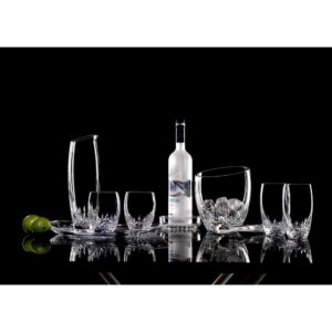 Waterford Lismore Essence Angled Top Ice Bucket with Tongs