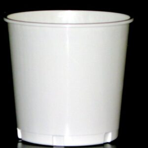 Jean's Plastics Utility/Donation Buckets, 176 Ounces, Pack 3, Color White