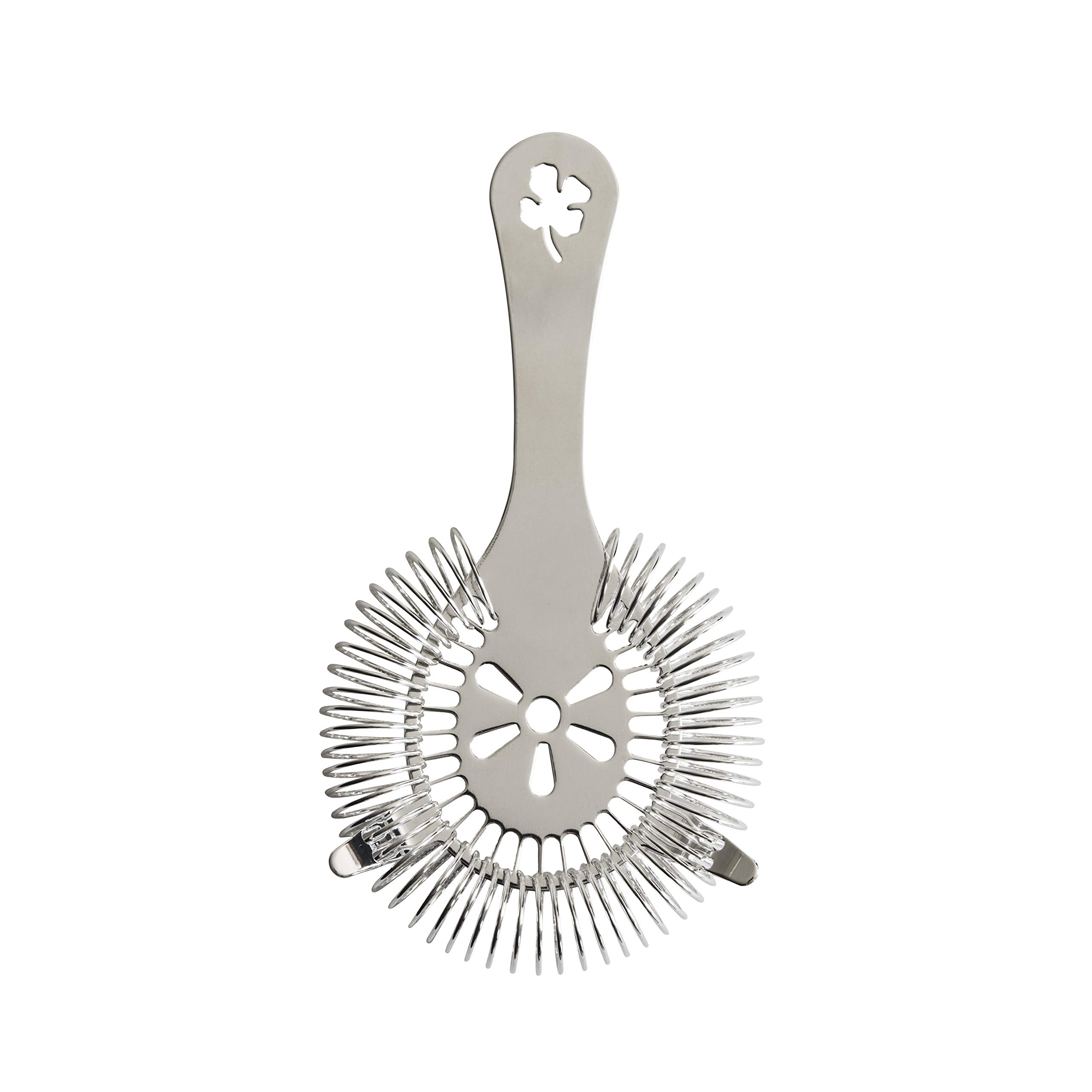 Cocktail Kingdom Lindley-Pick™ Hawthorne Strainer - Silver-Plated