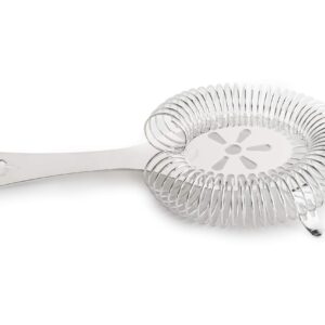 Cocktail Kingdom Lindley-Pick™ Hawthorne Strainer - Silver-Plated