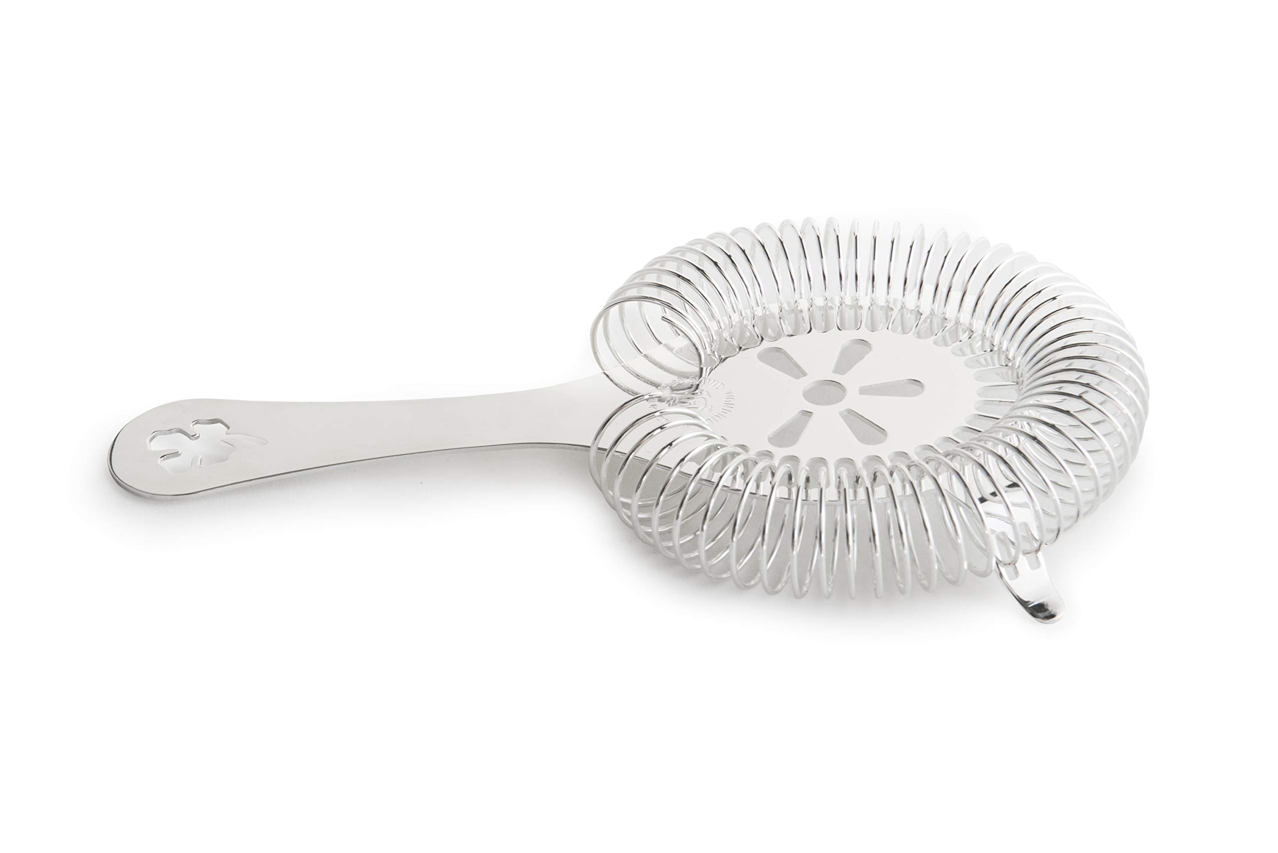 Cocktail Kingdom Lindley-Pick™ Hawthorne Strainer - Silver-Plated