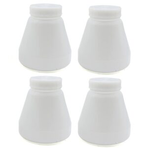 4 piece durable electrostatic sprayer hopper cups for powder coating spray gun pc02/pc03