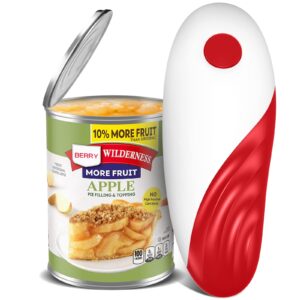 hands free battery operated electric can opener open most can smooth edge, electric can openers for kitchen food-safe magnetic catches cover, automatic can opener for seniors, arthritis, and chefs