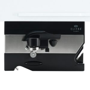 elitra home 3 in 1 under the cabinet electric can opener, blade sharpener, bottle opener, under the counter mount, for large and small cans (black)