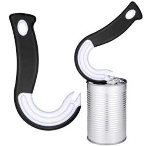 2 pieces easy open ring pull can opener easy grip opener ring-pull helper for ring pull tab cans tins bottles