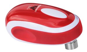 tornado f4 can opener-great for arthritis sufferers, safest, fastest, easiest hands-free can opener-new and improved (red)…